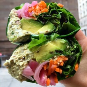 Gluten-free tuna wrap from Fresh & Co